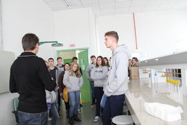 Visita de estudantes de Mondaí