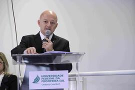 Cerimônia de posse do novo diretor do Campus Chapecó