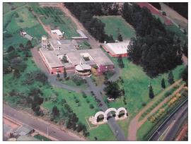 Fotografia aérea do Seminário - Campus Passo Fundo