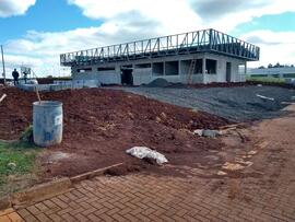 Construção do pavilhão de Patrimônio – Almoxarifado – Laranjeiras do Sul