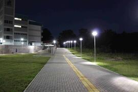Iluminação do estacionamento do Campus Passo Fundo