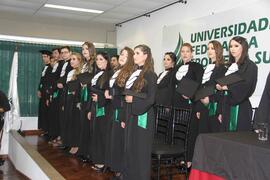 Formatura dos cursos de Pedagogia, Ciência da Computação, Geografia e Letras