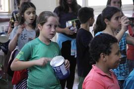 Bateria Trombatuque na Escola Parque Cidadã