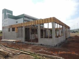 Construção do prédio da Cantina do Campus Laranjeiras do Sul