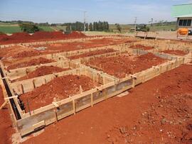 Construção do prédio da Cantina do Campus Laranjeiras do Sul