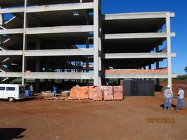 Construção Bloco A – Campus Laranjeiras do Sul