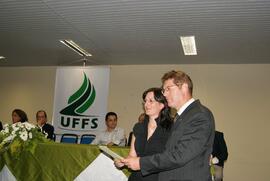 Cerimônia de posse de servidores e apresentação da gestão da UFFS