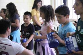Bateria Trombatuque na Escola Parque Cidadã