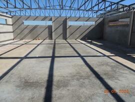 Construção do pavilhão de Patrimônio – Almoxarifado – Laranjeiras do Sul