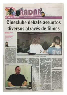 Cineclube na UFFS promove debates sobre diversos assuntos