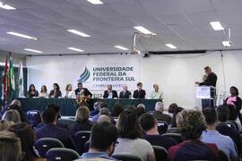 Cerimônia de posse do novo diretor do Campus Chapecó