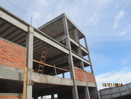 Construção Bloco de Salas dos Professores - Campus Laranjeiras do Sul