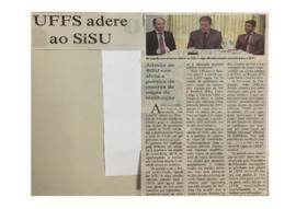 UFFS adere ao SiSU