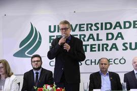 Cerimônia de posse do novo diretor do Campus Chapecó