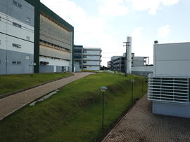 Vista aérea do Campus Chapecó