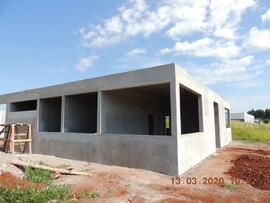 Construção do pavilhão de Patrimônio – Almoxarifado – Laranjeiras do Sul