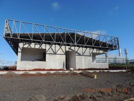 Construção do pavilhão de Patrimônio – Almoxarifado – Laranjeiras do Sul