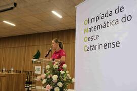 Entrega da premiação da Olimpíada de Matemática do Oeste Catarinense
