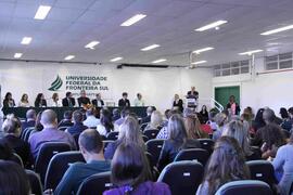 Cerimônia de posse do novo diretor do Campus Chapecó