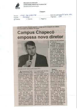 Campus Chapecó empossa novo diretor