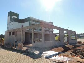 Construção do prédio da Cantina do Campus Laranjeiras do Sul