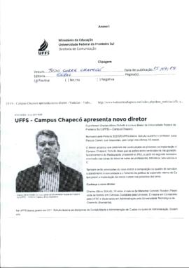 UFFS - Campus Chapecó apresenta novo diretor