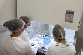Laboratório de preparo histológico e patologia
