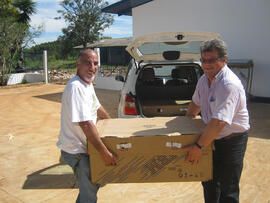 Primeiros servidores e montagem dos espaços