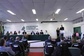 Cerimônia de posse do novo diretor do Campus Chapecó