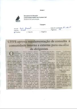 UFFS aprova regulamentação de consulta à comunidade para escolha de dirigentes