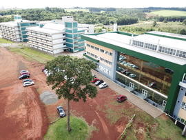 Vista aérea do Campus Chapecó
