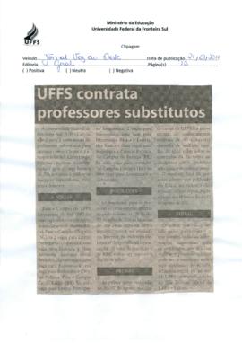 UFFS contrata professores substitutos