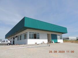 Construção do pavilhão de Patrimônio – Almoxarifado – Laranjeiras do Sul