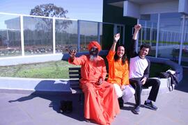 Palestra com monge tântrico Dada Jinananda no Campus Chapecó