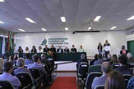 Cerimônia de posse do novo diretor do Campus Chapecó