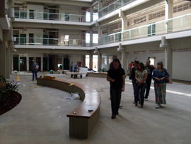 Visita da DGI às obras do Campus Chapecó
