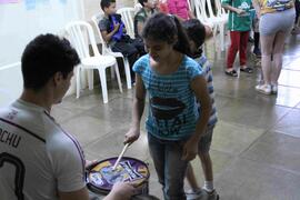 Bateria Trombatuque na Escola Parque Cidadã