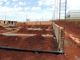 Construção do pavilhão de Patrimônio – Almoxarifado – Laranjeiras do Sul