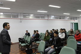 Reunião da Direção e dos estudantes do Campus Chapecó