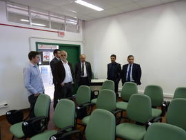 Visita de ministro às instalações do Campus Chapecó