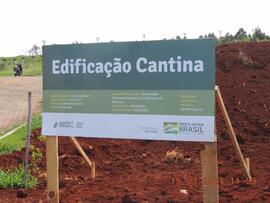 Construção do prédio da Cantina do Campus Laranjeiras do Sul