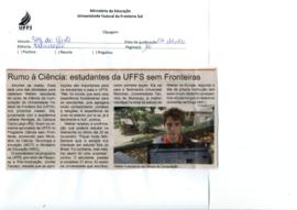 Estudantes da UFFS participam do Programa Ciência Sem Fronteiras