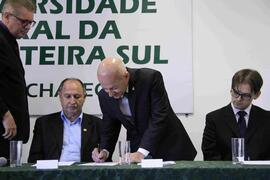Cerimônia de posse do novo diretor do Campus Chapecó