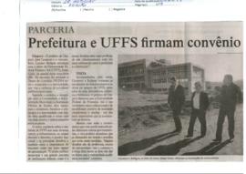 Prefeitura e UFFS firmam convênio