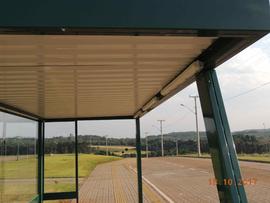 Instalação de abrigos em pontos de ônibus  – Campus Cerro Largo