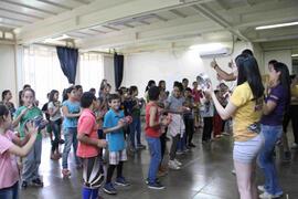 Bateria Trombatuque na Escola Parque Cidadã