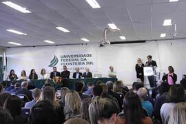 Cerimônia de posse do novo diretor do Campus Chapecó