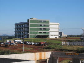 Construção Bloco A - Campus Laranjeiras do Sul