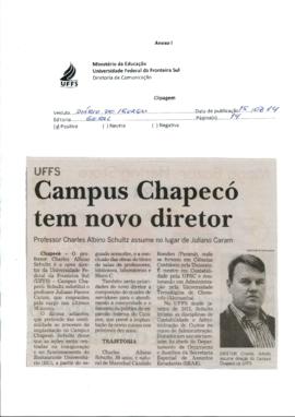 Campus Chapecó tem novo diretor