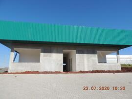 Construção do pavilhão de Patrimônio – Almoxarifado – Laranjeiras do Sul